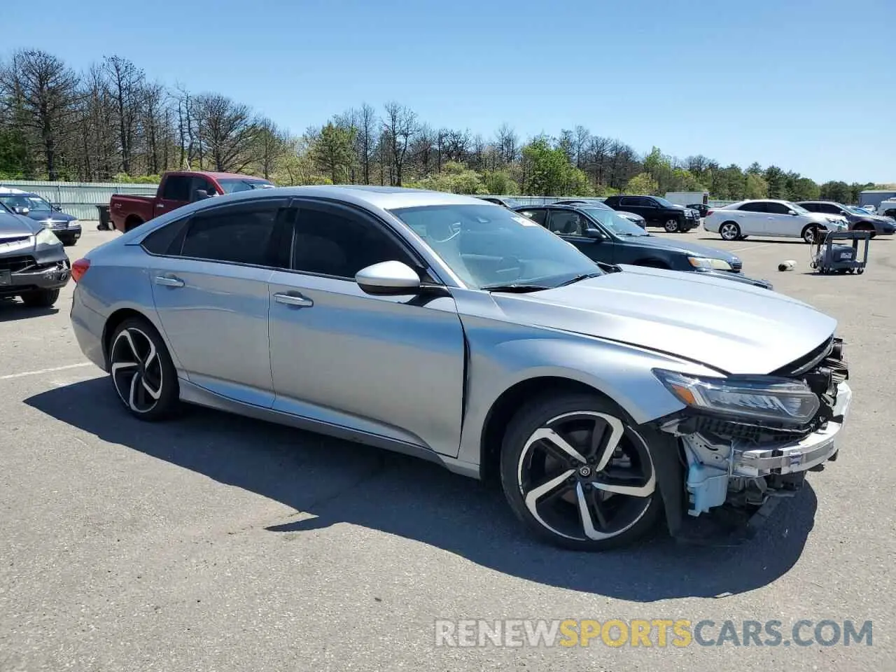 4 Photograph of a damaged car 1HGCV2F33LA012350 HONDA ACCORD 2020