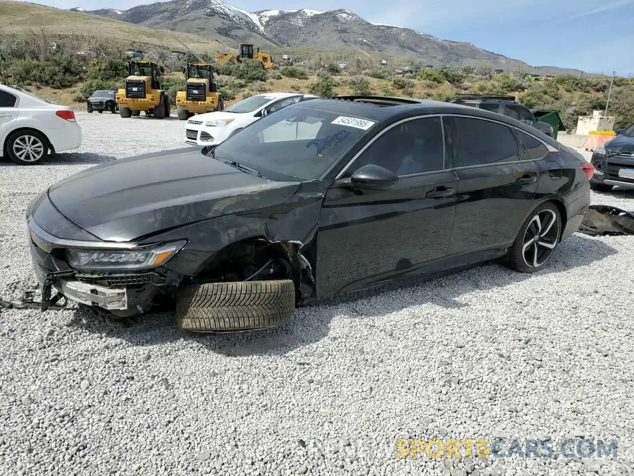 1 Photograph of a damaged car 1HGCV2F33LA013272 HONDA ACCORD 2020