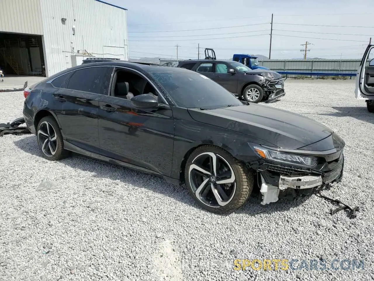 4 Photograph of a damaged car 1HGCV2F33LA013272 HONDA ACCORD 2020