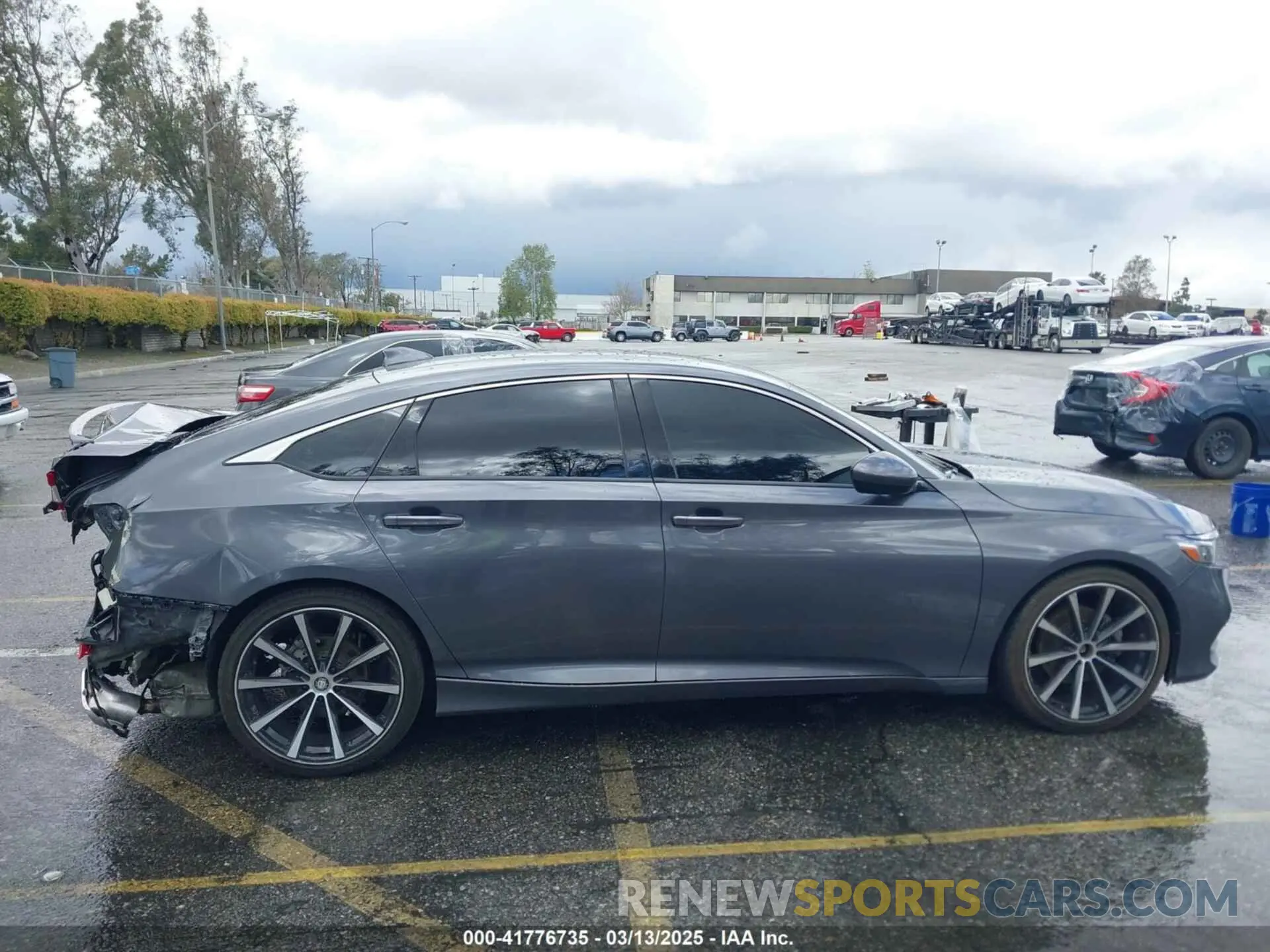 13 Photograph of a damaged car 1HGCV2F33LA019878 HONDA ACCORD 2020