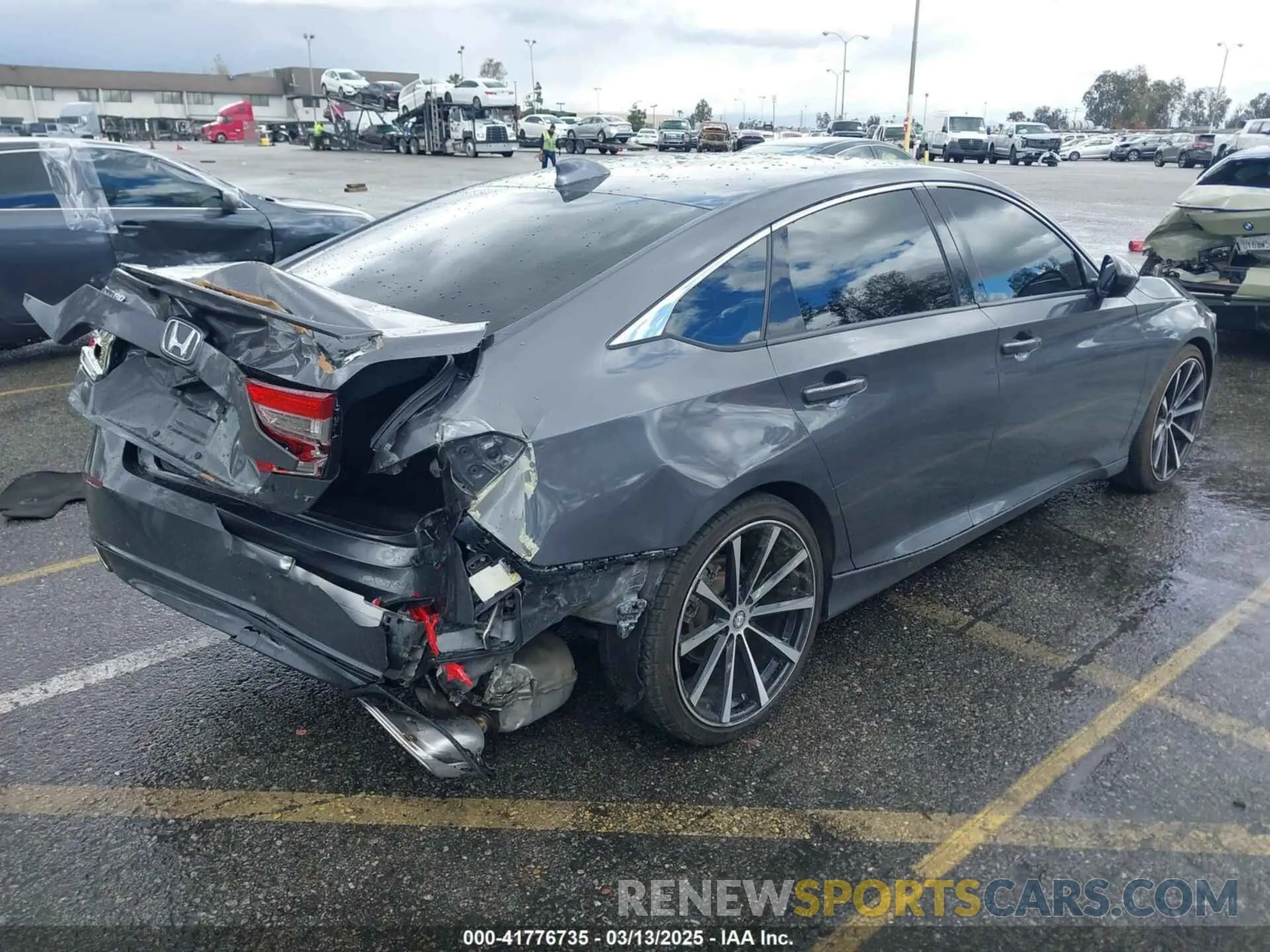 4 Photograph of a damaged car 1HGCV2F33LA019878 HONDA ACCORD 2020