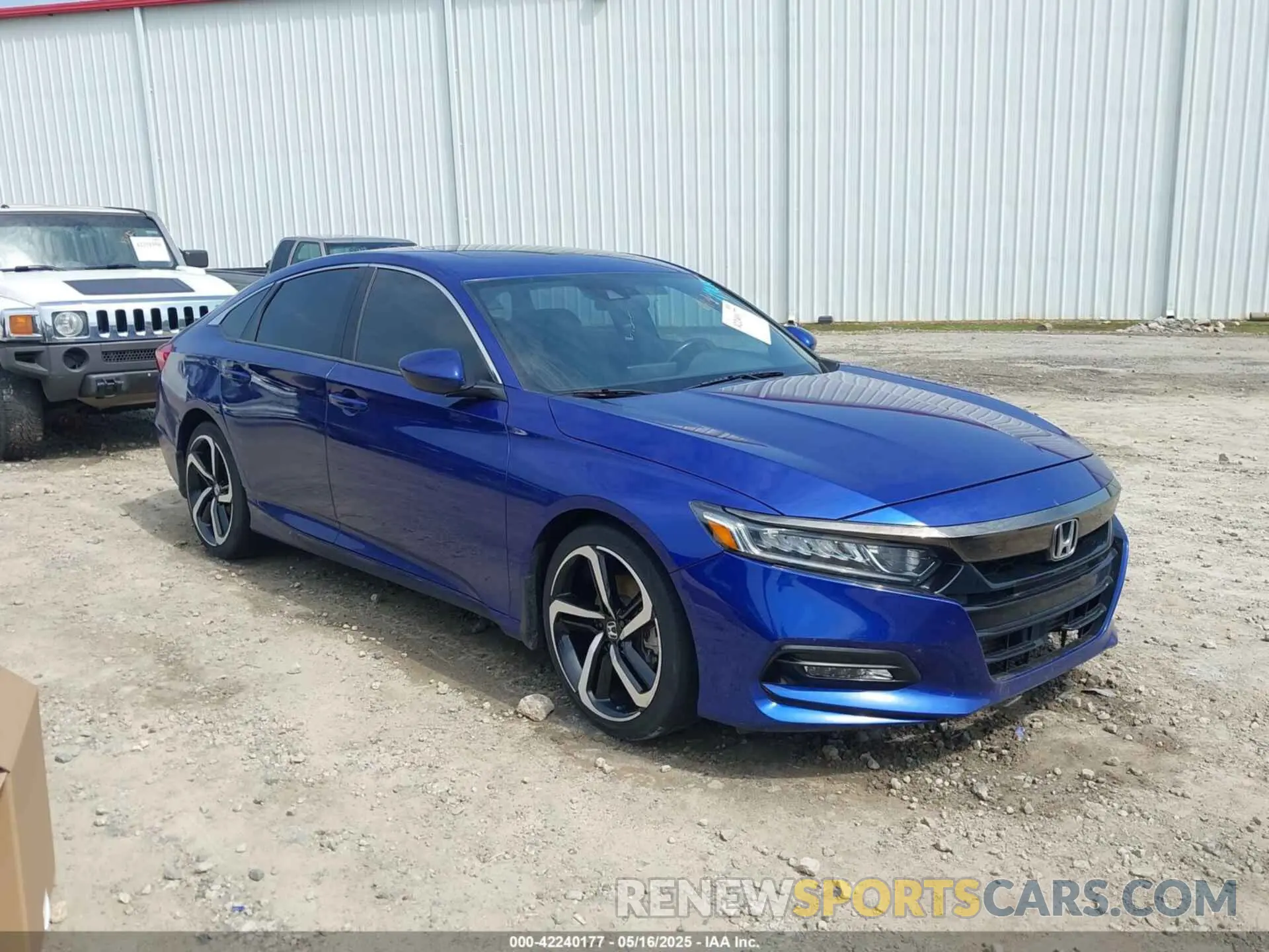 1 Photograph of a damaged car 1HGCV2F34LA002488 HONDA ACCORD 2020