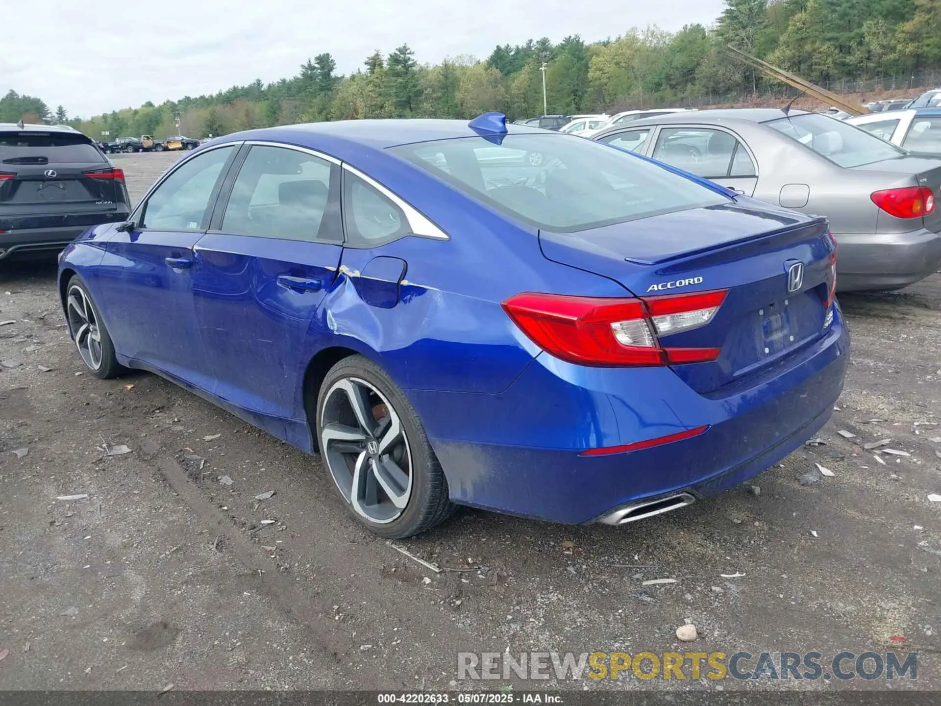 3 Photograph of a damaged car 1HGCV2F34LA014849 HONDA ACCORD 2020