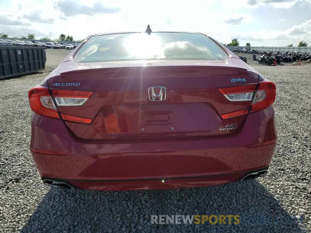 6 Photograph of a damaged car 1HGCV2F34LA015452 HONDA ACCORD 2020