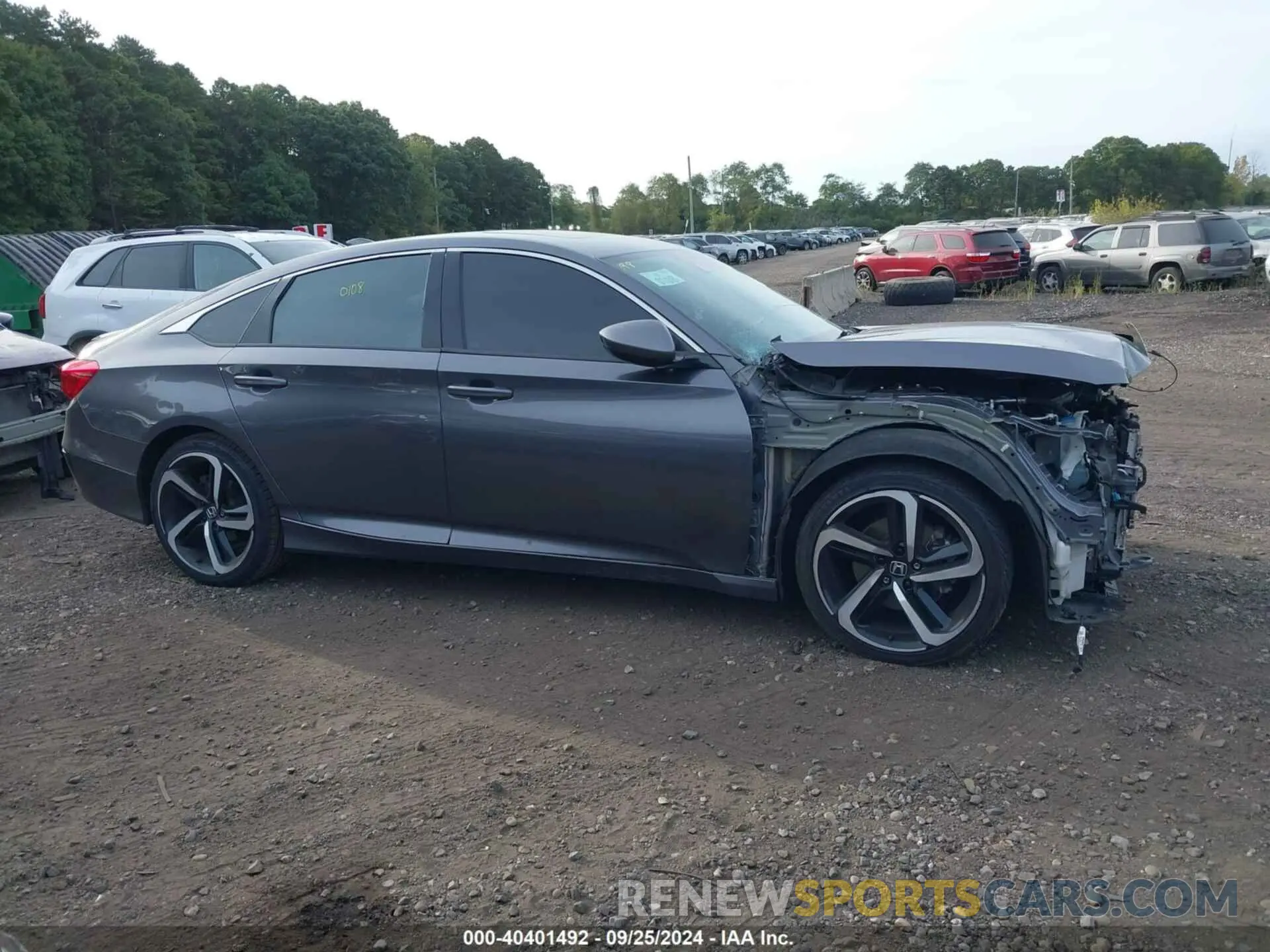 13 Photograph of a damaged car 1HGCV2F34LA015595 HONDA ACCORD 2020