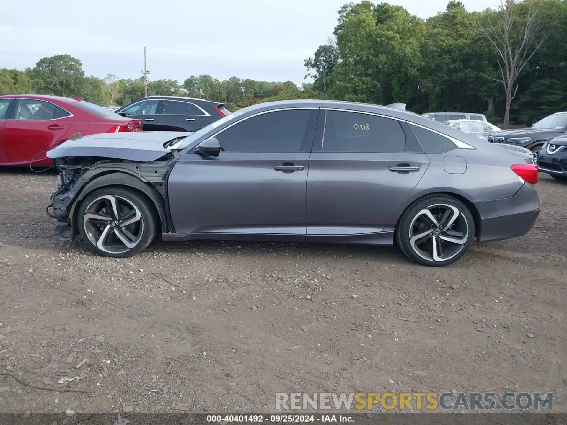 14 Photograph of a damaged car 1HGCV2F34LA015595 HONDA ACCORD 2020