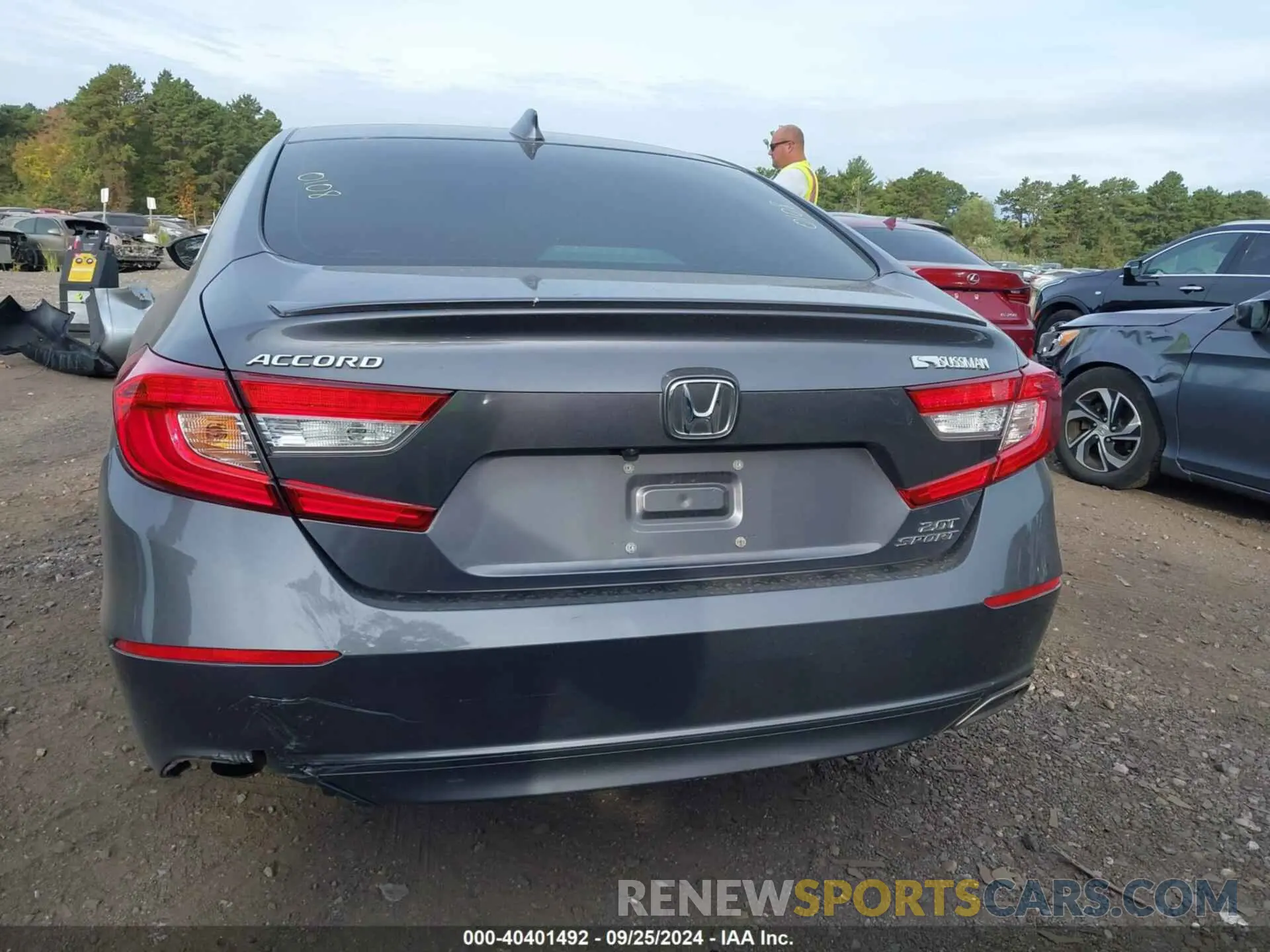 16 Photograph of a damaged car 1HGCV2F34LA015595 HONDA ACCORD 2020