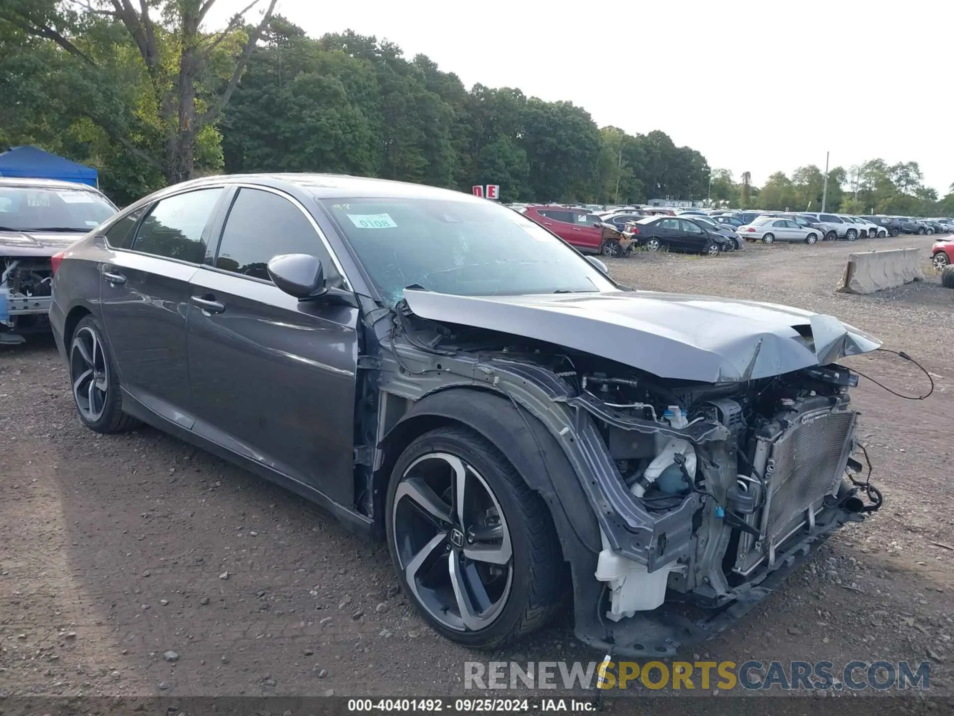 6 Photograph of a damaged car 1HGCV2F34LA015595 HONDA ACCORD 2020