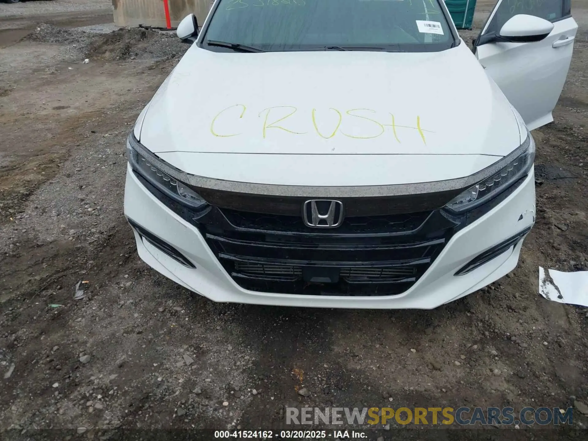 6 Photograph of a damaged car 1HGCV2F34LA016407 HONDA ACCORD 2020