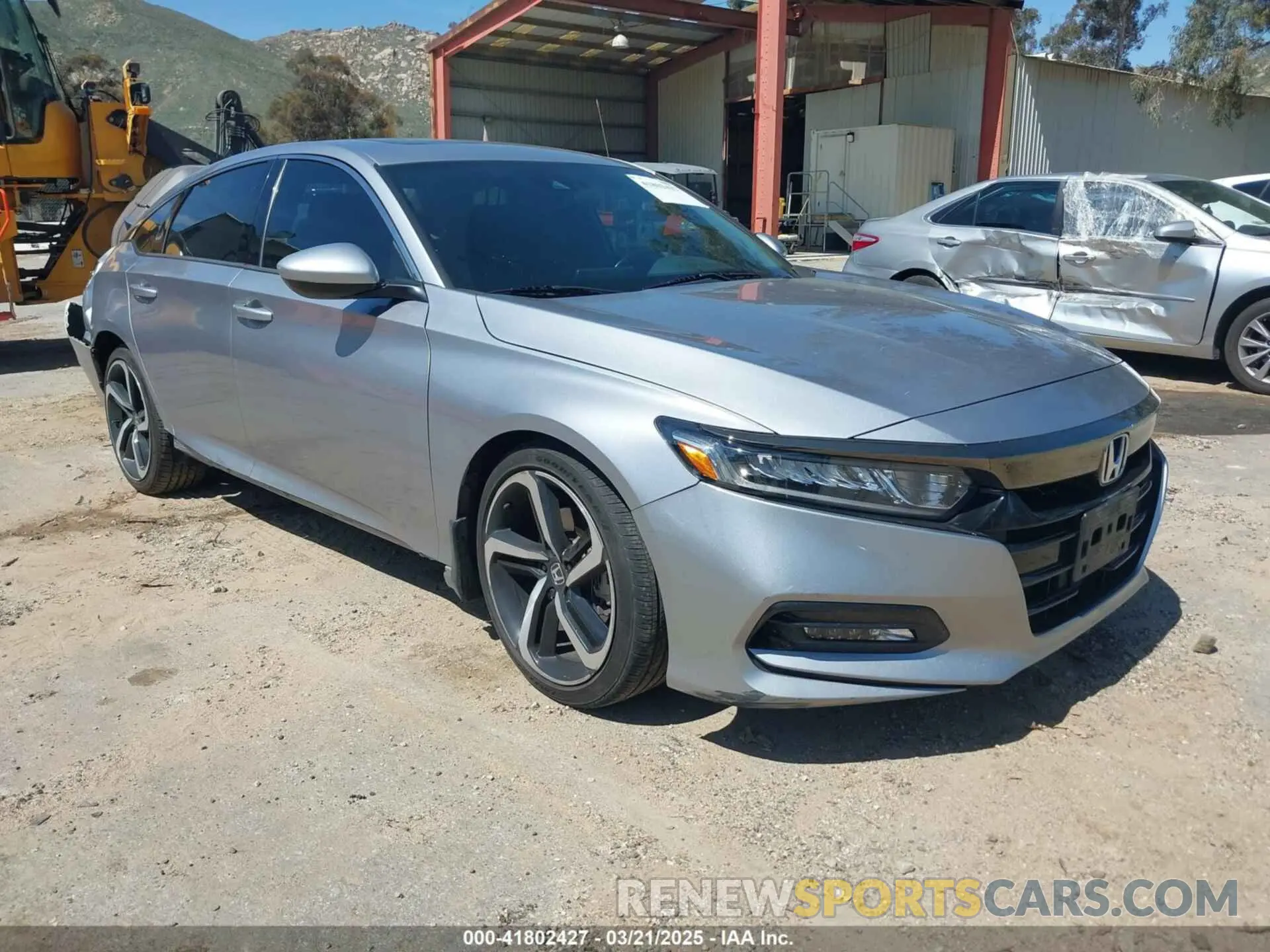 1 Photograph of a damaged car 1HGCV2F34LA016696 HONDA ACCORD 2020