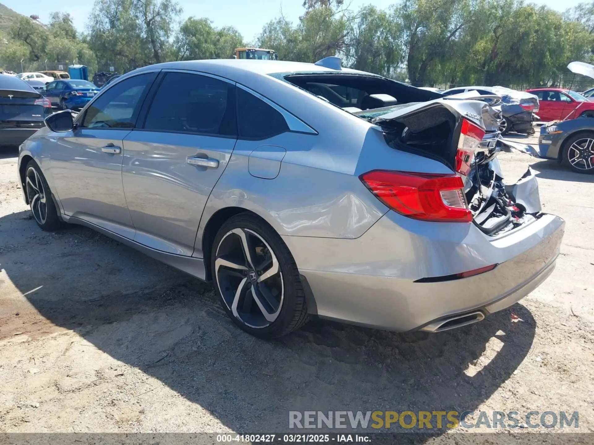 3 Photograph of a damaged car 1HGCV2F34LA016696 HONDA ACCORD 2020
