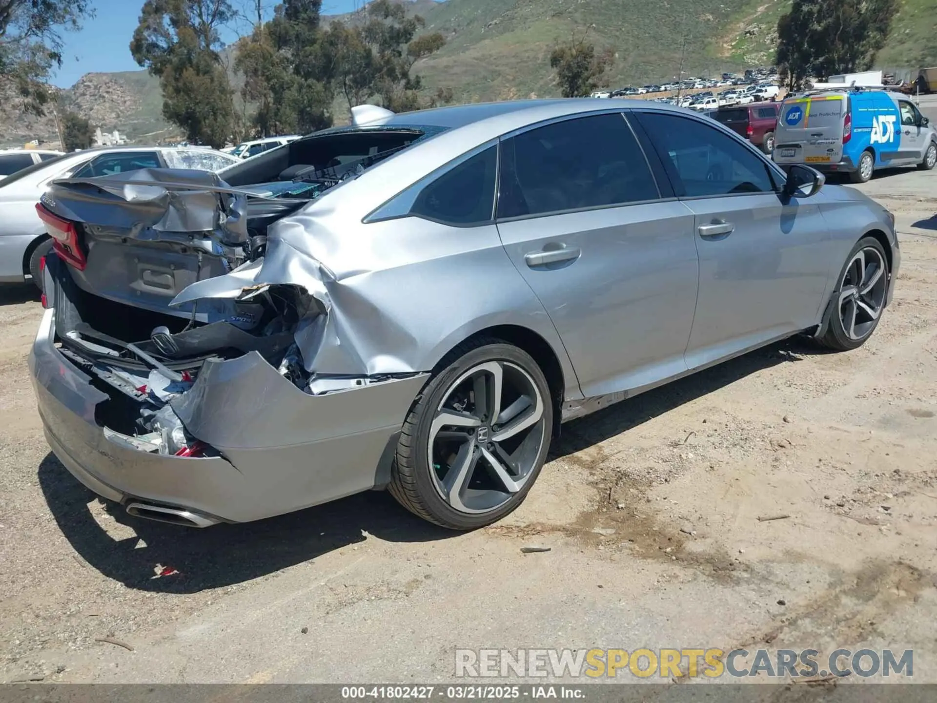 4 Photograph of a damaged car 1HGCV2F34LA016696 HONDA ACCORD 2020