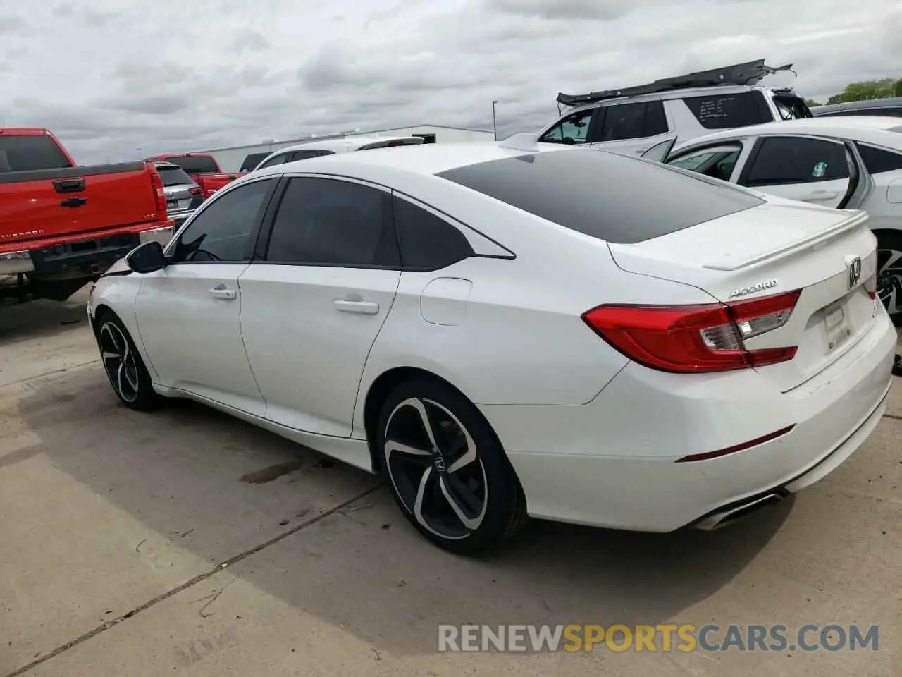 2 Photograph of a damaged car 1HGCV2F34LA024944 HONDA ACCORD 2020