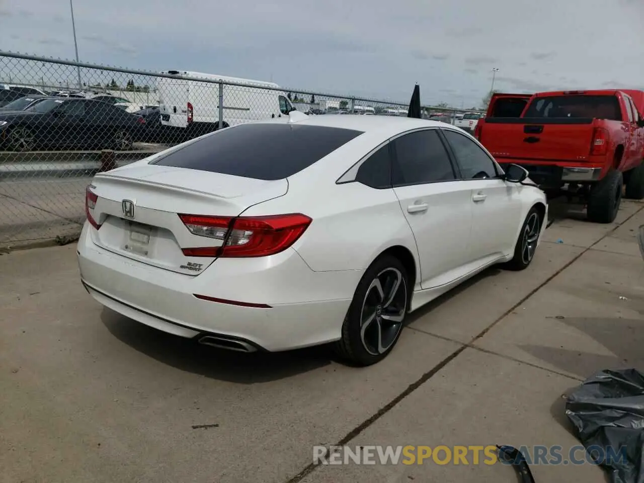 3 Photograph of a damaged car 1HGCV2F34LA024944 HONDA ACCORD 2020