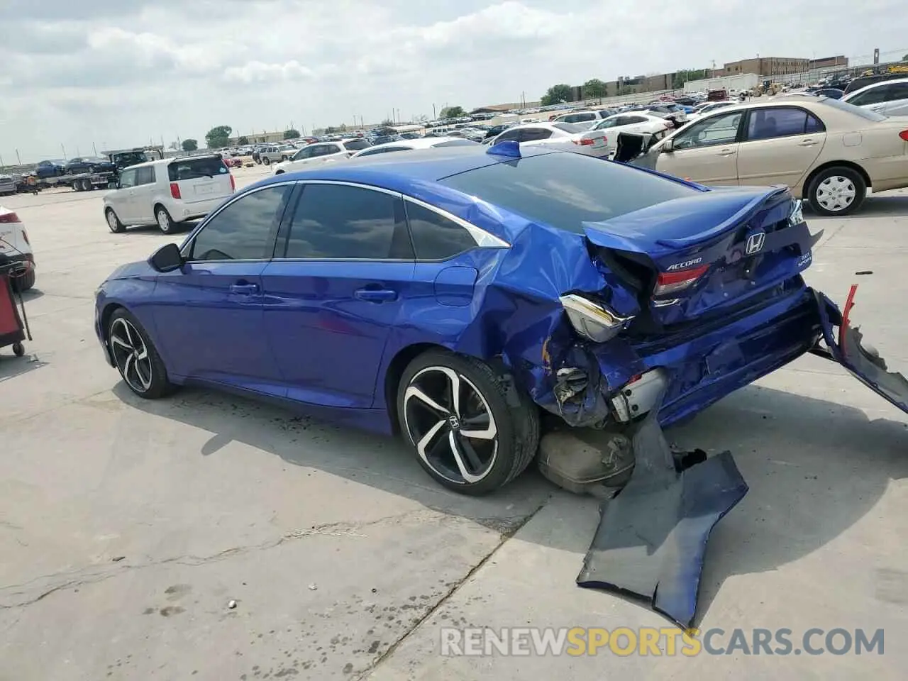 2 Photograph of a damaged car 1HGCV2F35LA004606 HONDA ACCORD 2020