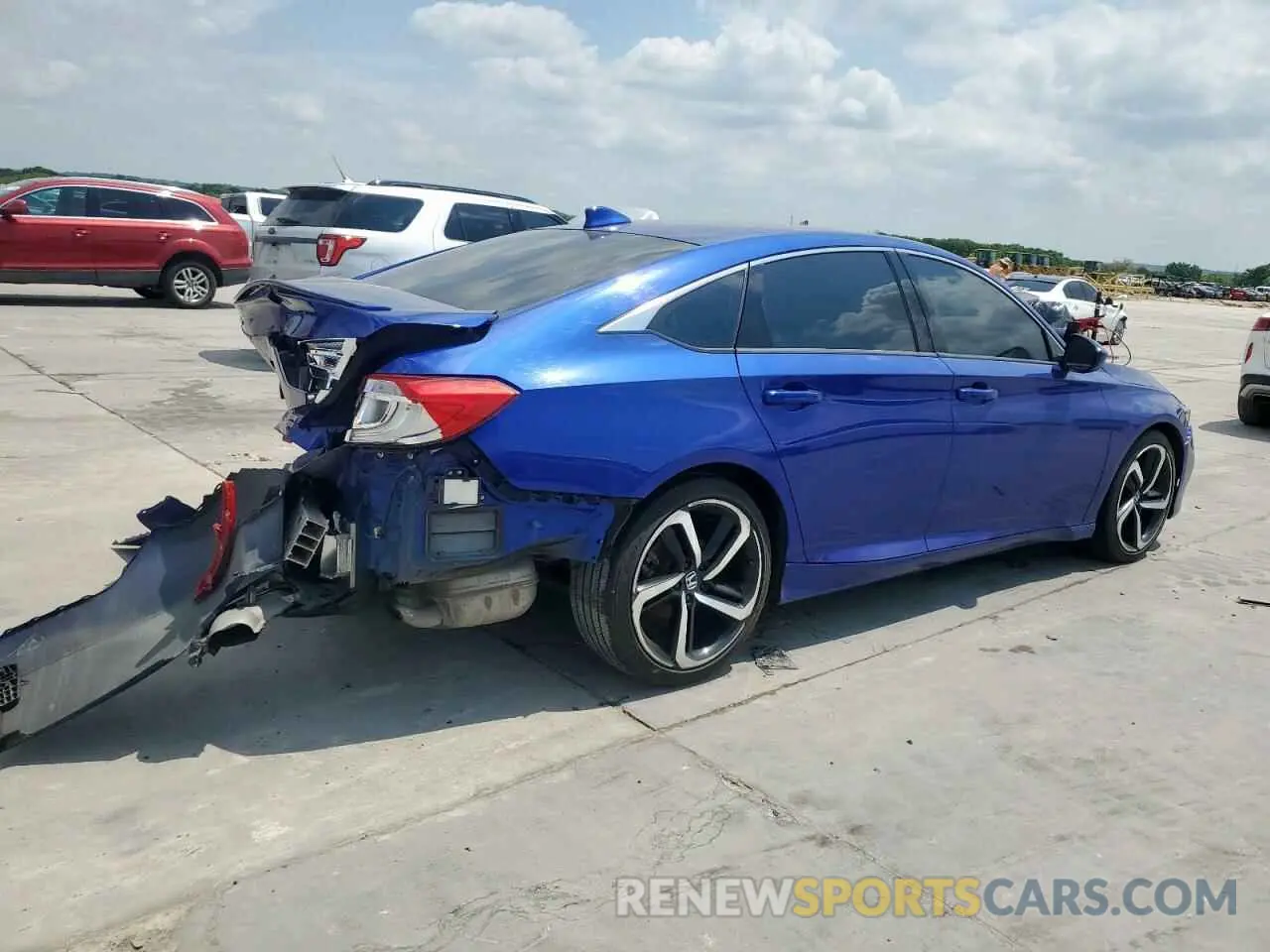 3 Photograph of a damaged car 1HGCV2F35LA004606 HONDA ACCORD 2020