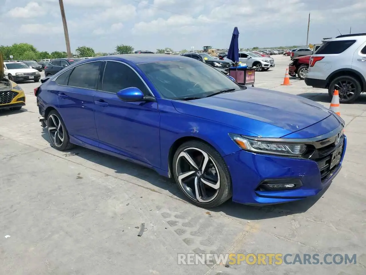 4 Photograph of a damaged car 1HGCV2F35LA004606 HONDA ACCORD 2020