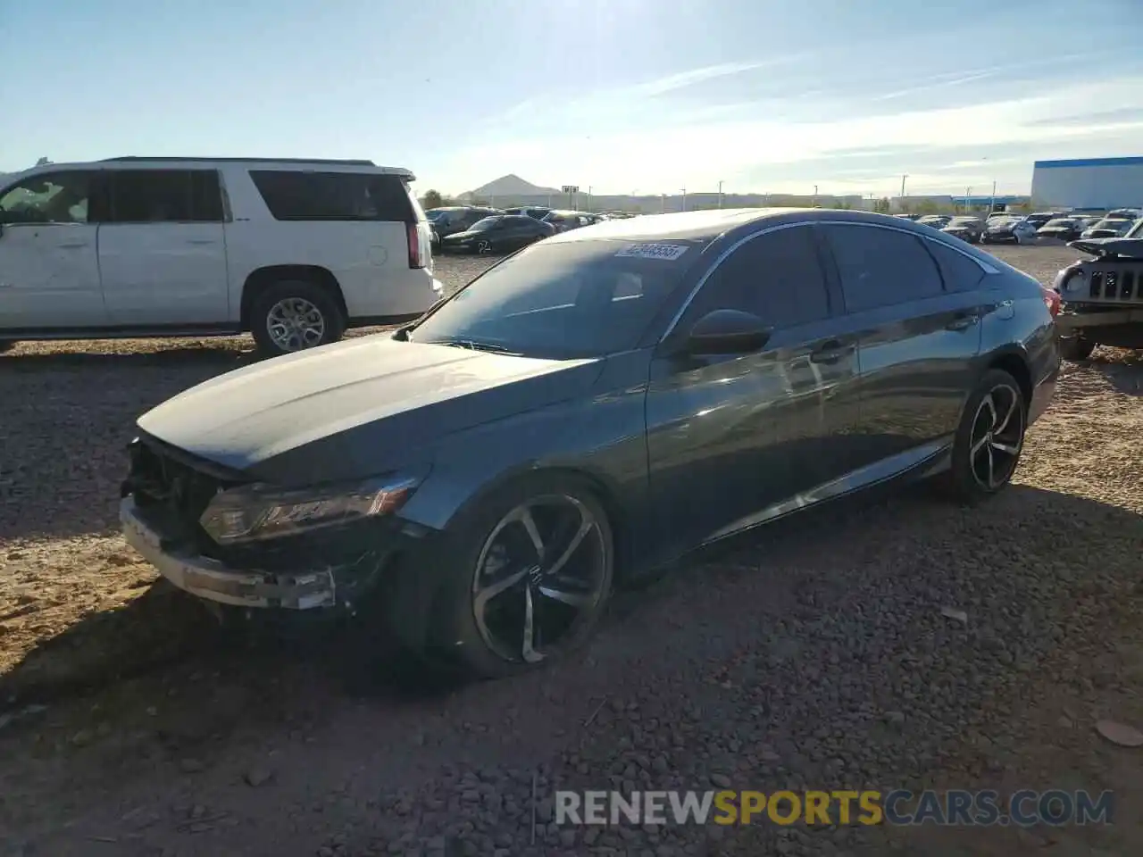 1 Photograph of a damaged car 1HGCV2F35LA025326 HONDA ACCORD 2020