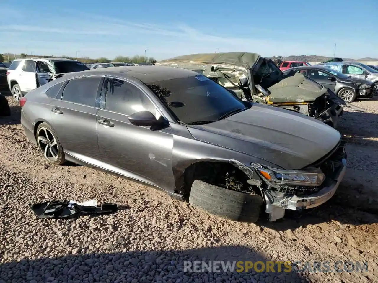 4 Photograph of a damaged car 1HGCV2F35LA025326 HONDA ACCORD 2020