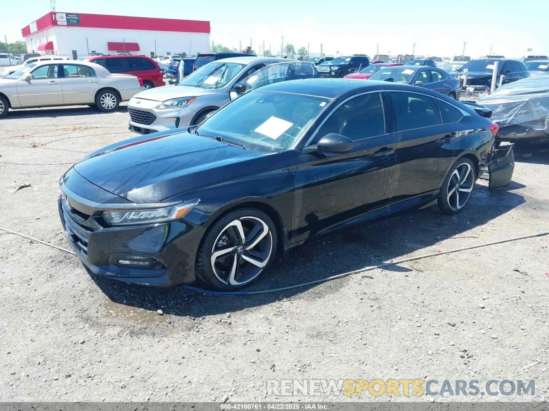 2 Photograph of a damaged car 1HGCV2F35LA031319 HONDA ACCORD 2020