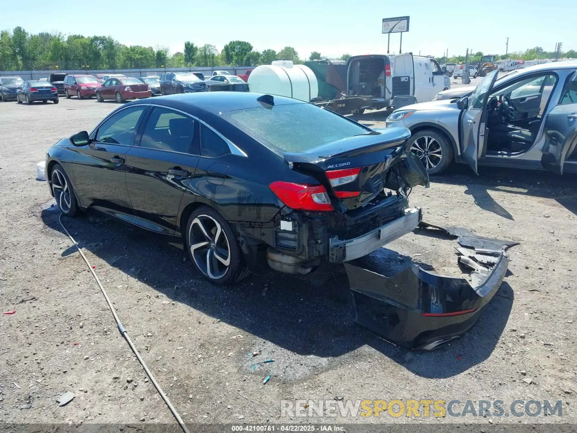 3 Photograph of a damaged car 1HGCV2F35LA031319 HONDA ACCORD 2020