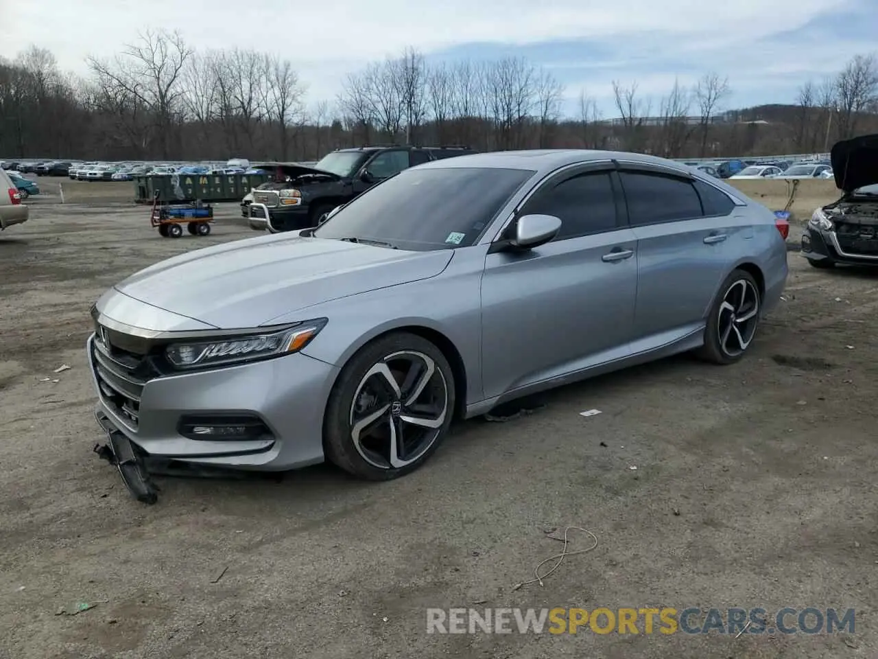 1 Photograph of a damaged car 1HGCV2F36LA005098 HONDA ACCORD 2020