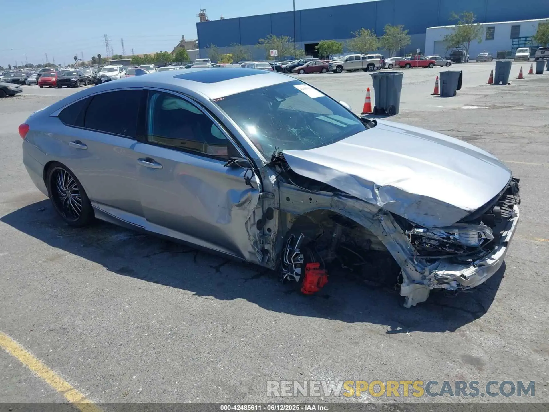 1 Photograph of a damaged car 1HGCV2F36LA016277 HONDA ACCORD 2020