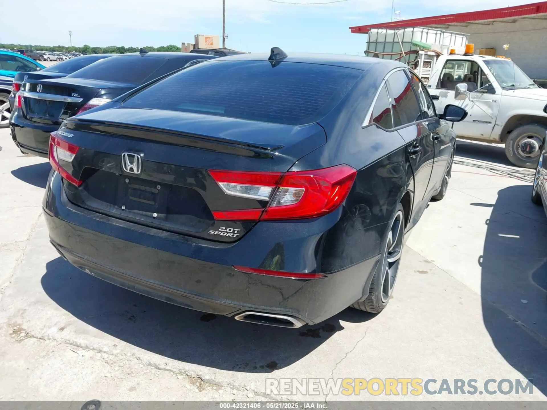4 Photograph of a damaged car 1HGCV2F36LA019597 HONDA ACCORD 2020