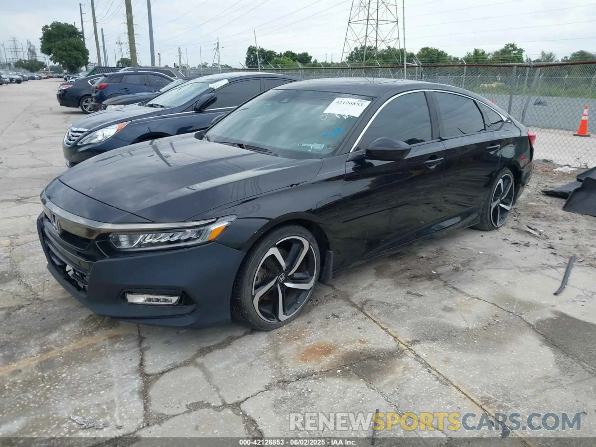 2 Photograph of a damaged car 1HGCV2F37LA001321 HONDA ACCORD 2020