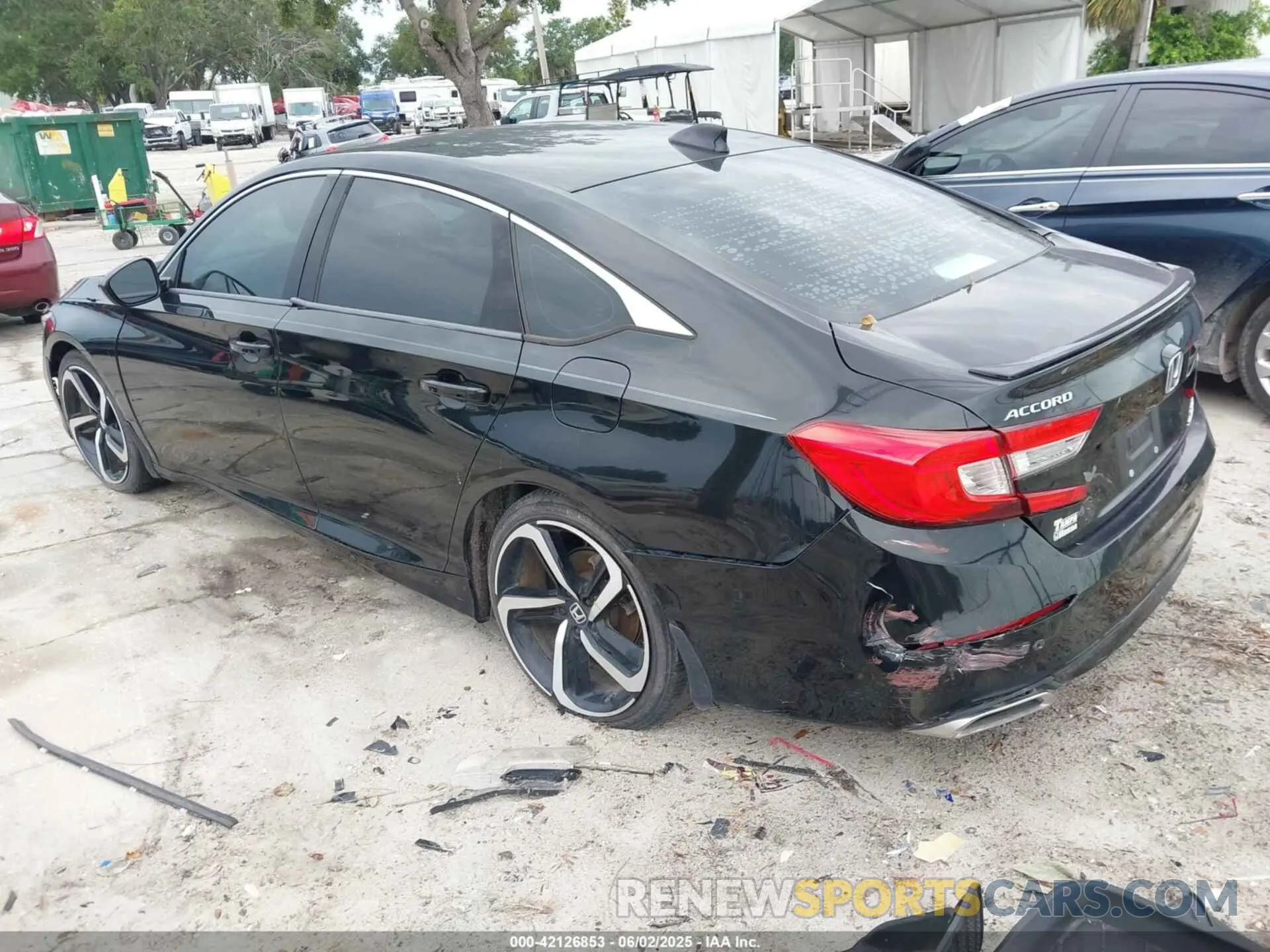 3 Photograph of a damaged car 1HGCV2F37LA001321 HONDA ACCORD 2020