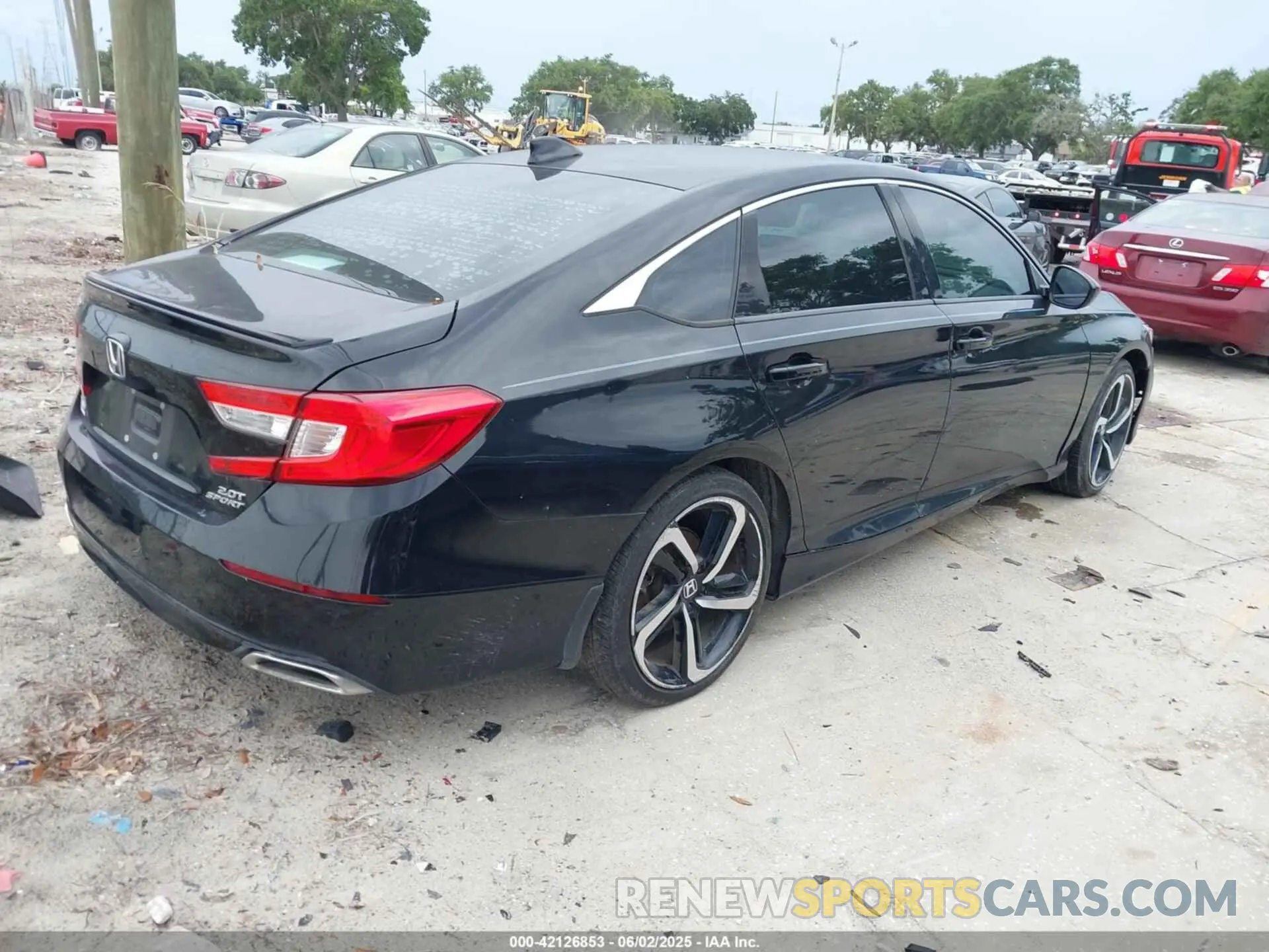 4 Photograph of a damaged car 1HGCV2F37LA001321 HONDA ACCORD 2020