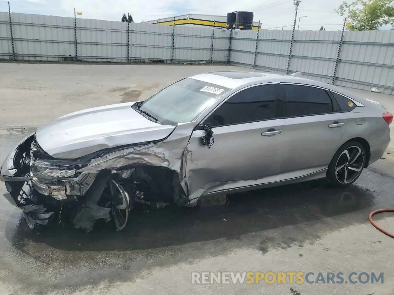 1 Photograph of a damaged car 1HGCV2F37LA016918 HONDA ACCORD 2020