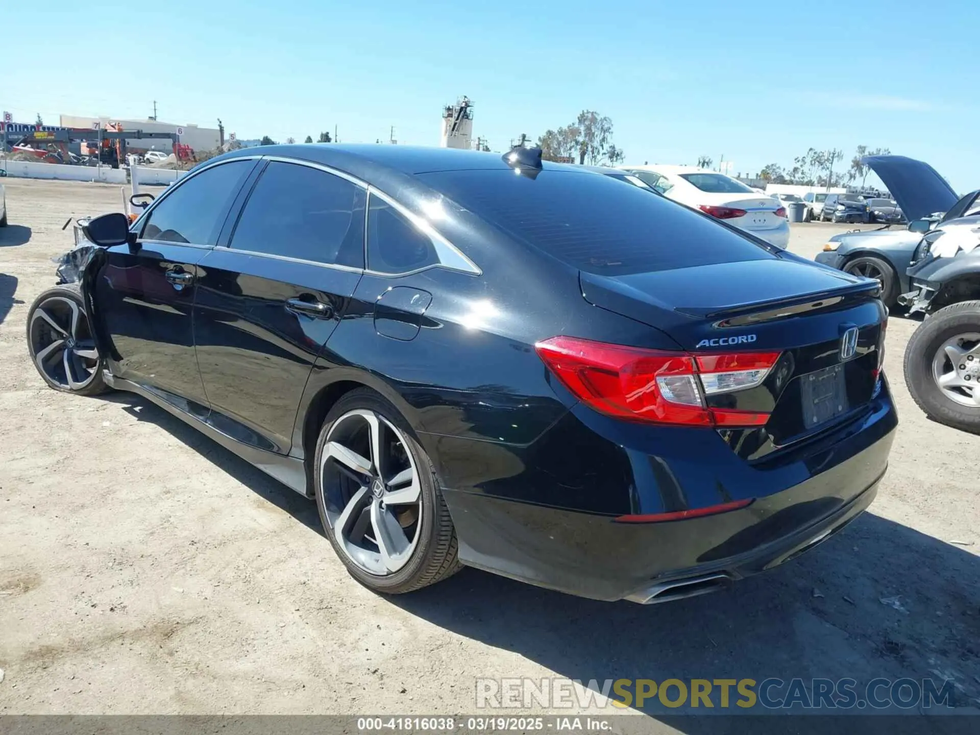 3 Photograph of a damaged car 1HGCV2F37LA018409 HONDA ACCORD 2020