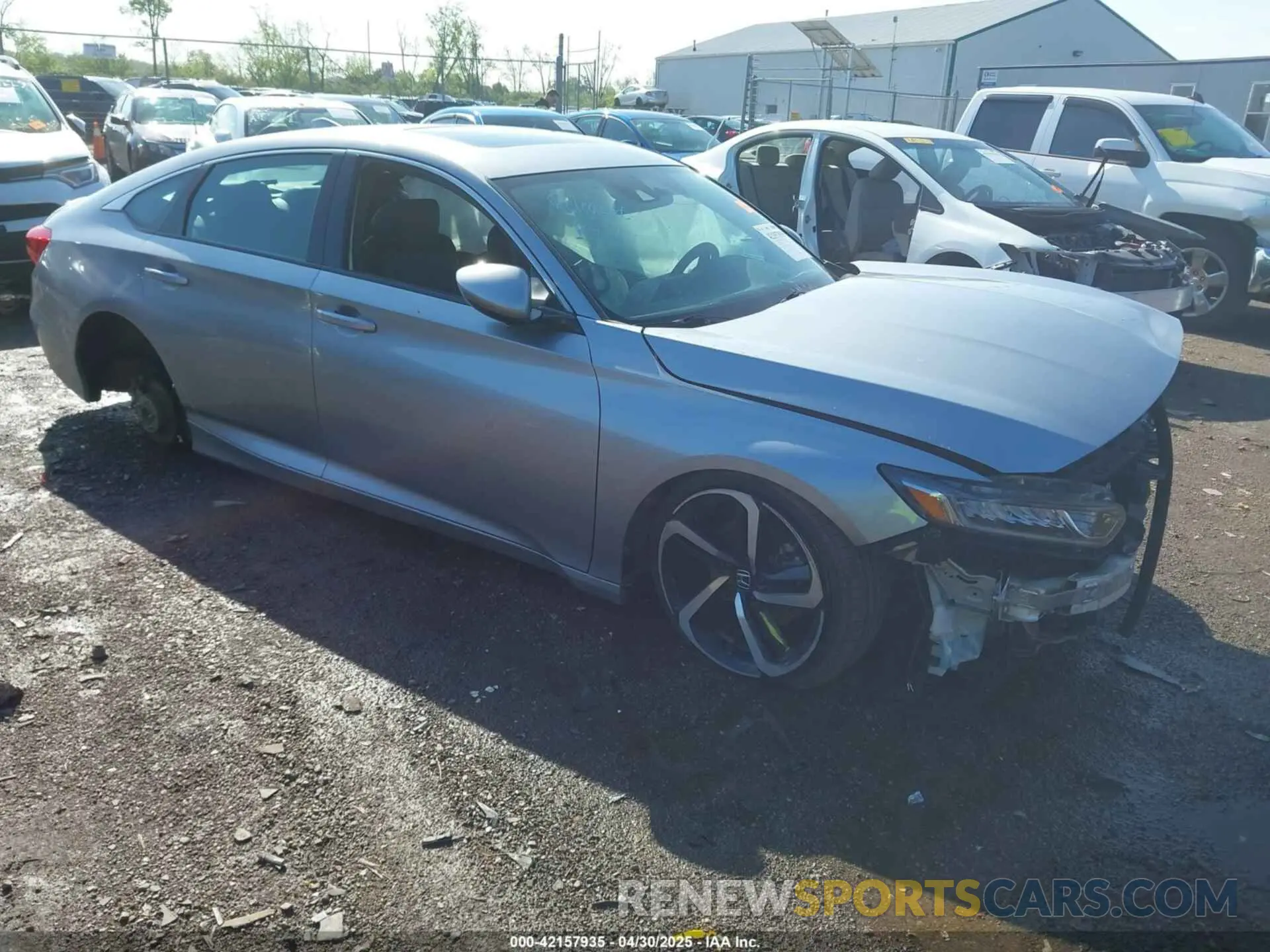 1 Photograph of a damaged car 1HGCV2F38LA001554 HONDA ACCORD 2020