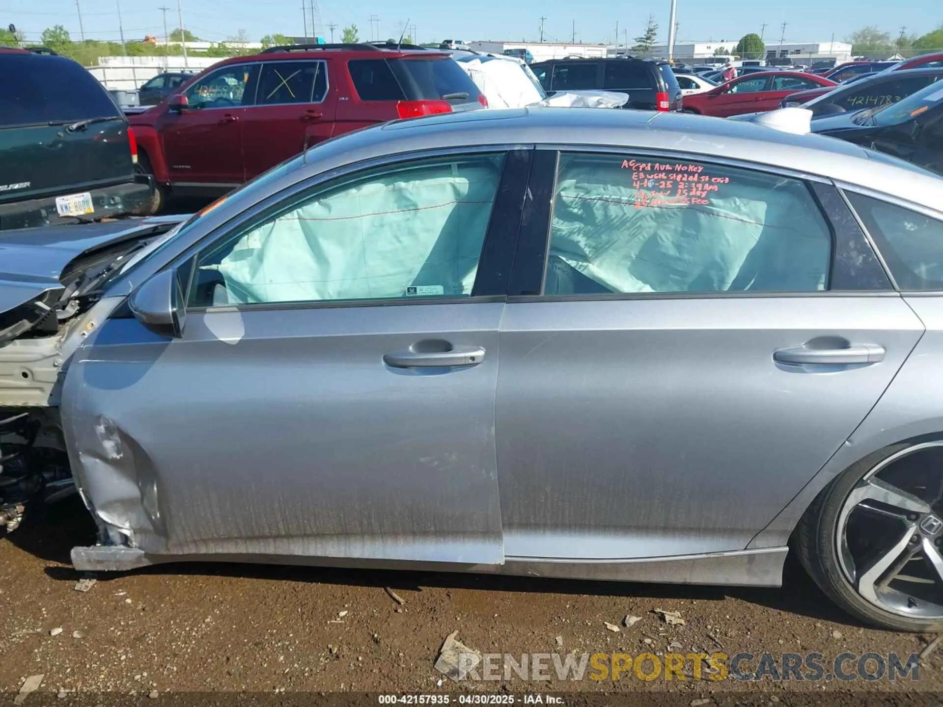 15 Photograph of a damaged car 1HGCV2F38LA001554 HONDA ACCORD 2020