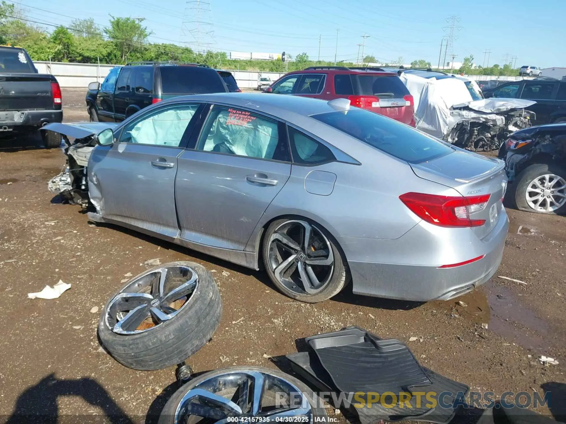 3 Photograph of a damaged car 1HGCV2F38LA001554 HONDA ACCORD 2020