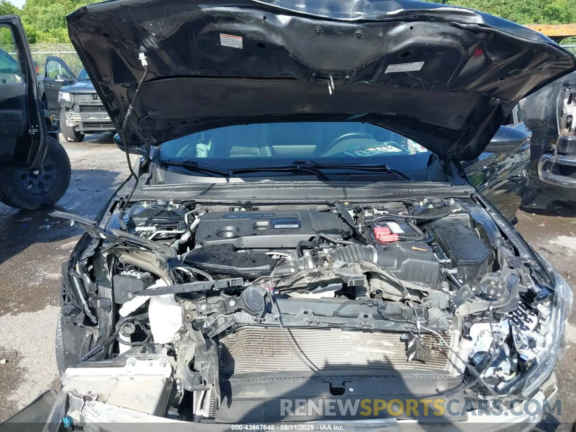 10 Photograph of a damaged car 1HGCV2F38LA002221 HONDA ACCORD 2020