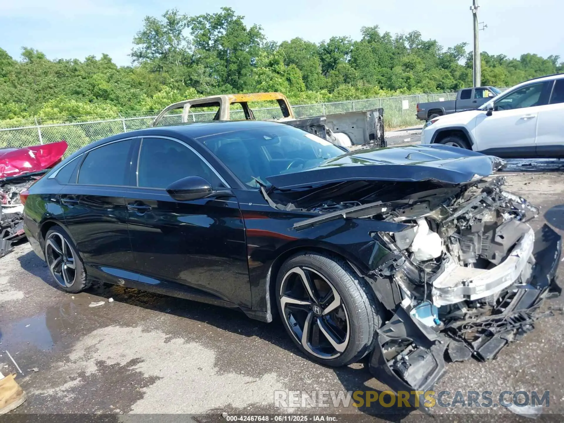 13 Photograph of a damaged car 1HGCV2F38LA002221 HONDA ACCORD 2020