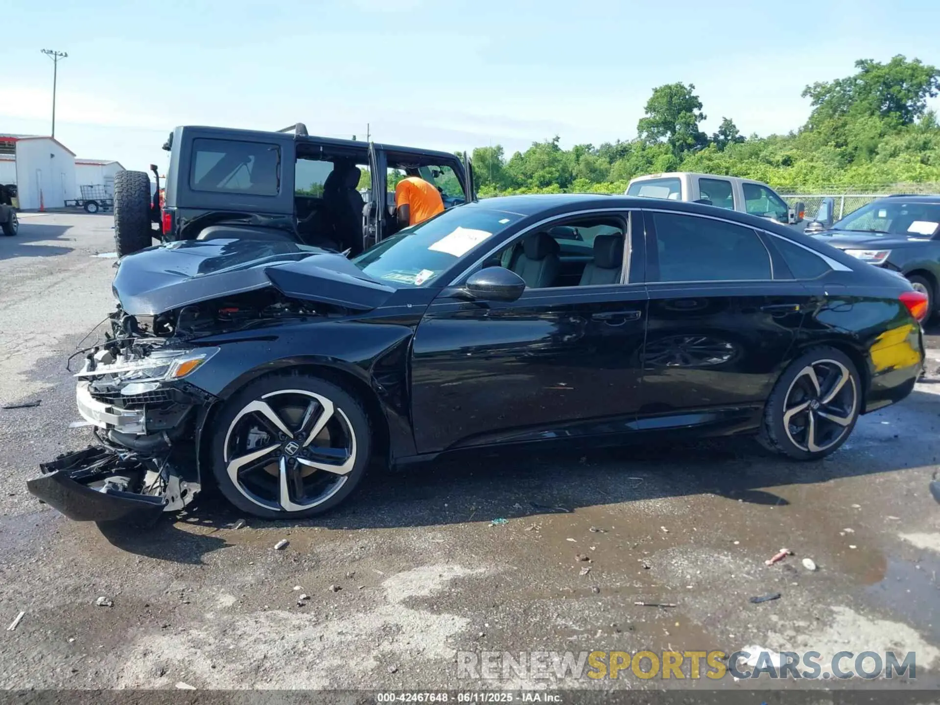 14 Photograph of a damaged car 1HGCV2F38LA002221 HONDA ACCORD 2020
