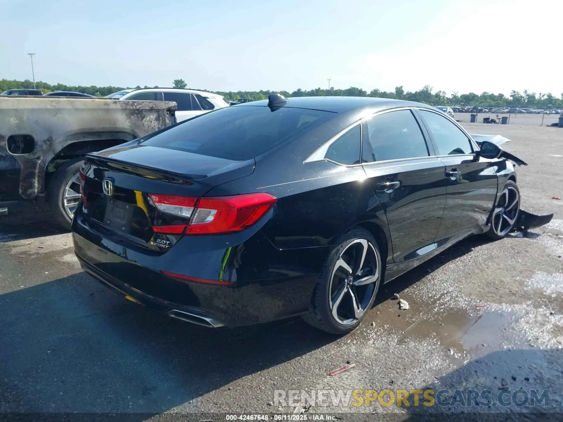 4 Photograph of a damaged car 1HGCV2F38LA002221 HONDA ACCORD 2020