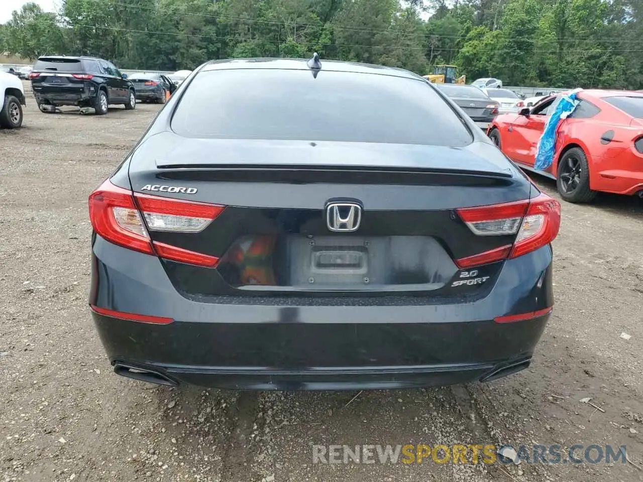 6 Photograph of a damaged car 1HGCV2F38LA007659 HONDA ACCORD 2020