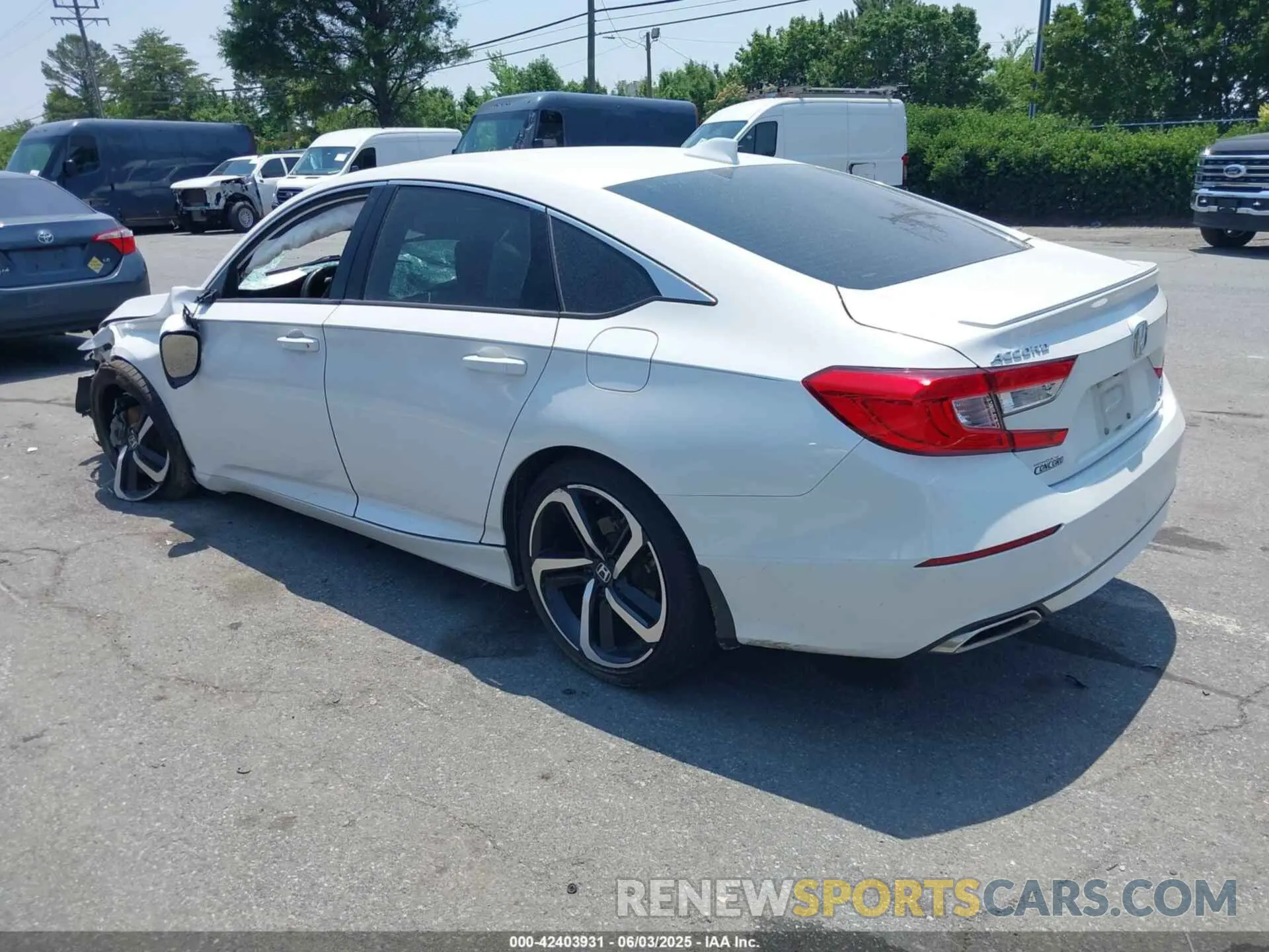 3 Photograph of a damaged car 1HGCV2F38LA007709 HONDA ACCORD 2020