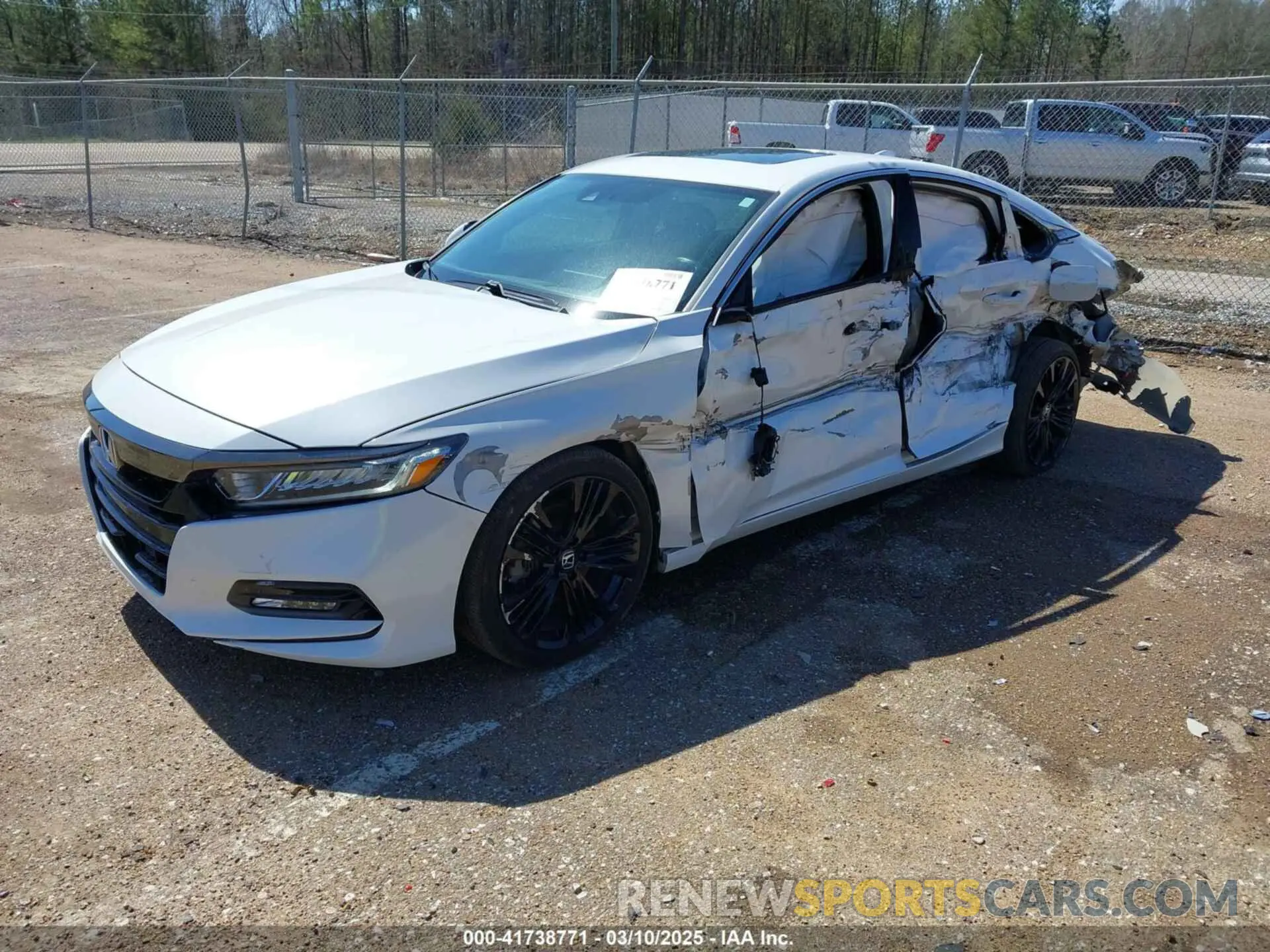 2 Photograph of a damaged car 1HGCV2F38LA008259 HONDA ACCORD 2020