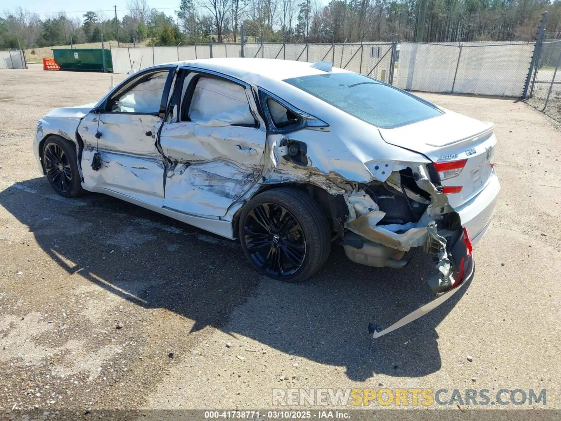 3 Photograph of a damaged car 1HGCV2F38LA008259 HONDA ACCORD 2020