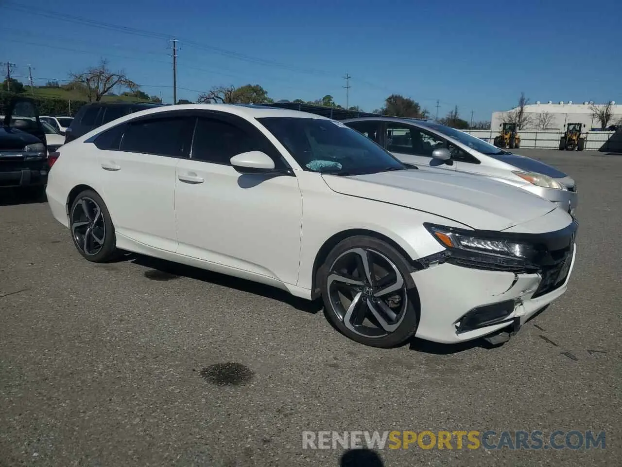 4 Photograph of a damaged car 1HGCV2F38LA017575 HONDA ACCORD 2020