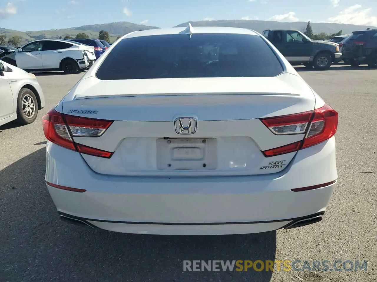 6 Photograph of a damaged car 1HGCV2F38LA017575 HONDA ACCORD 2020