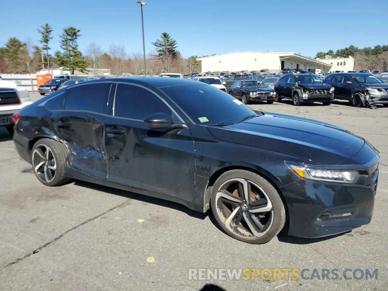 4 Photograph of a damaged car 1HGCV2F38LA018046 HONDA ACCORD 2020