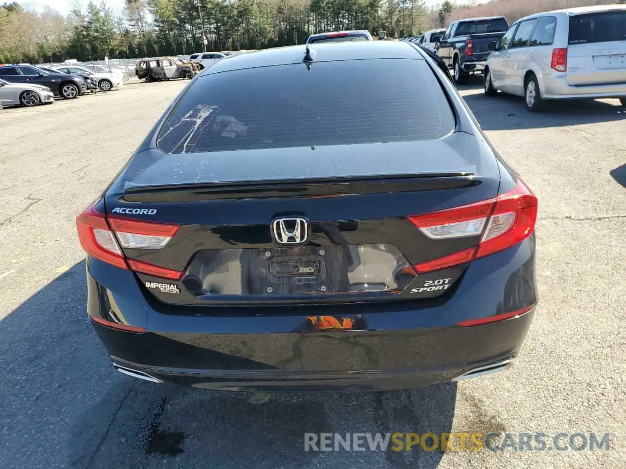 6 Photograph of a damaged car 1HGCV2F38LA018046 HONDA ACCORD 2020