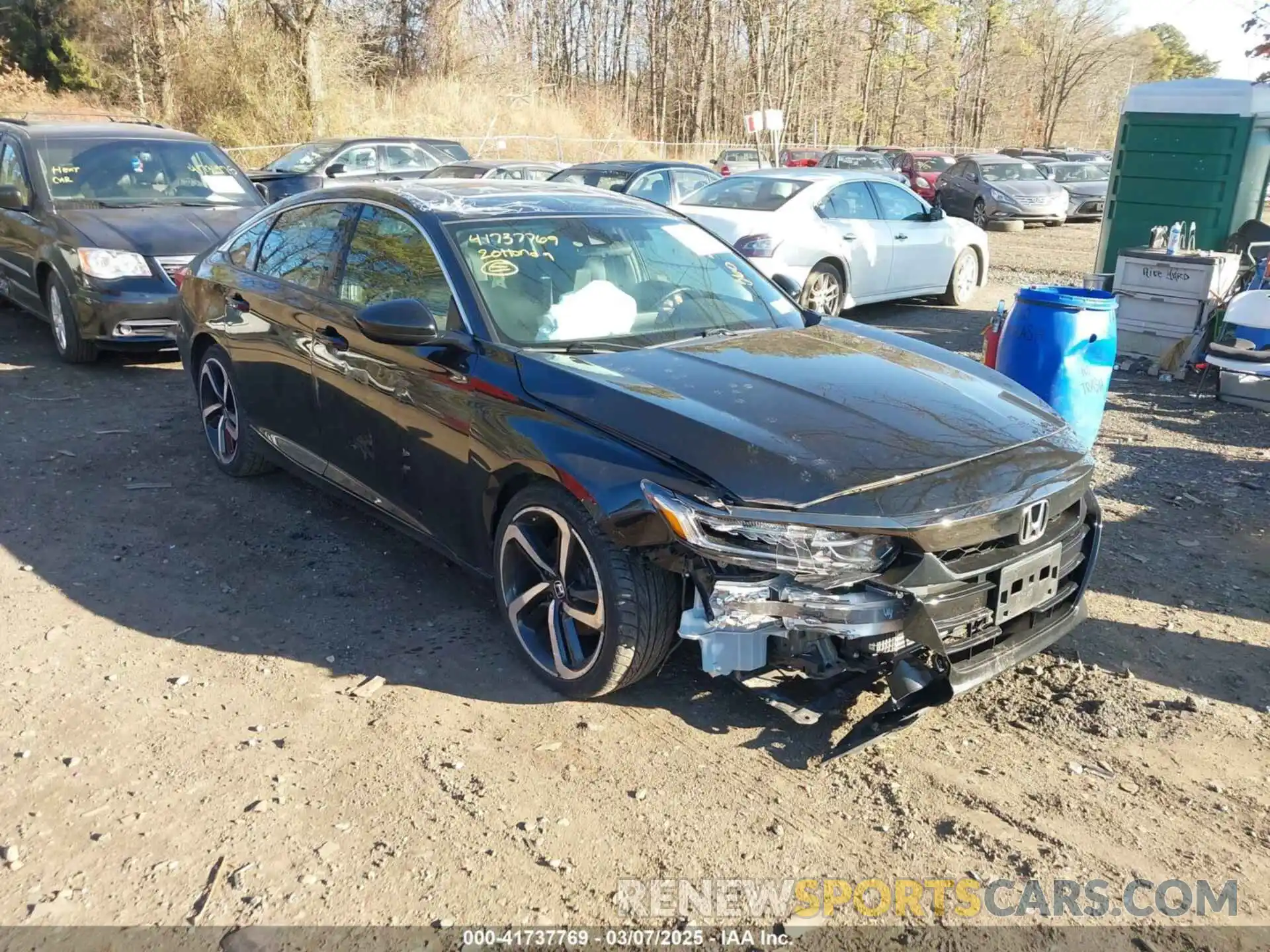 1 Photograph of a damaged car 1HGCV2F39LA002230 HONDA ACCORD 2020