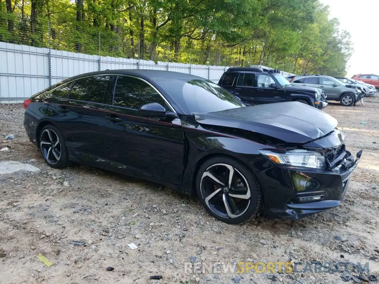 4 Photograph of a damaged car 1HGCV2F39LA007251 HONDA ACCORD 2020